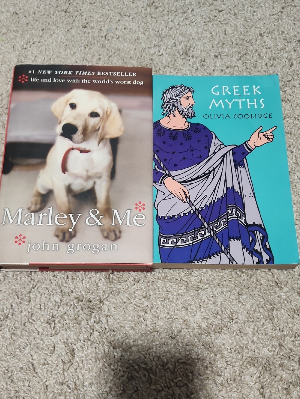 Marley & Me + Greek Myths Book Set - Nonfiction